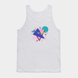 Memphis Pattern 4 / 80s Retro Tank Top